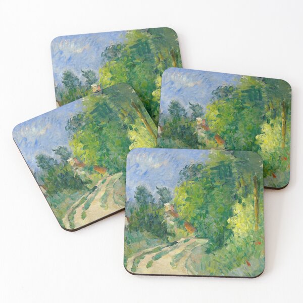 Artikelvorschau, Biegen Sie in die Straße durch den Wald von Paul Cézanne entworfen und verkauft von chillchar1234.