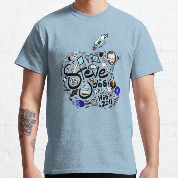 Steve Jobs Tribute 2.0 Color Version Classic T-Shirt