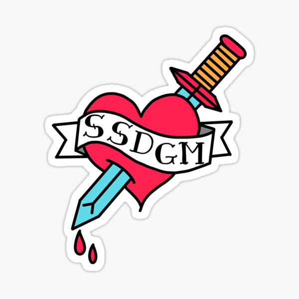 SSDGM - Stay Sexy and Don't Get Murdered Sticker