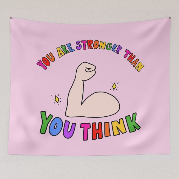 Item preview, You Are Stronger Than You Think designed and sold by crystaldraws.