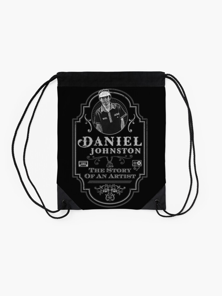 Alternate view of Daniel Johnston: Story Of An Artist Tribute Drawstring Bag