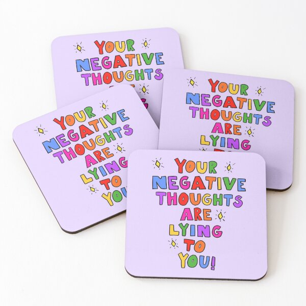 Item preview, Your Negative Thoughts Are Lying To You! designed and sold by crystaldraws.