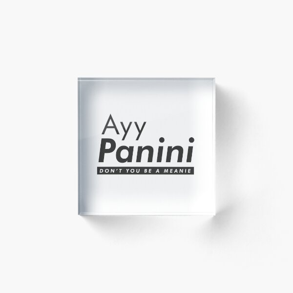 Ayy Panini Acrylic Block