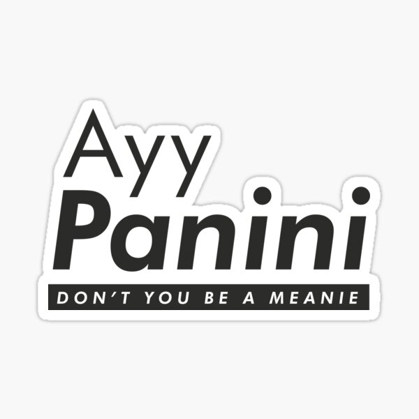 Ayy Panini Sticker