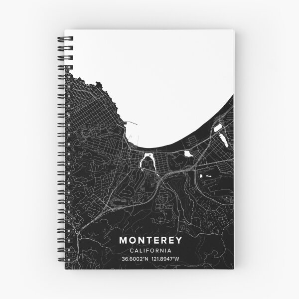 Item preview, Monterey CA Map designed and sold by Kara515.