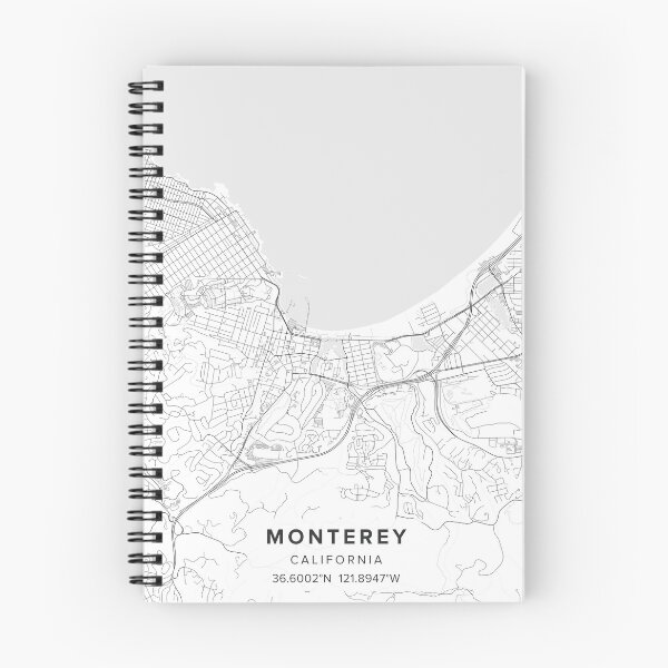 Item preview, Monterey CA Map designed and sold by Kara515.