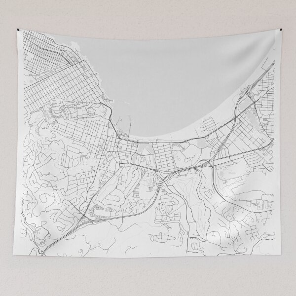 Item preview, Monterey CA Map designed and sold by Kara515.
