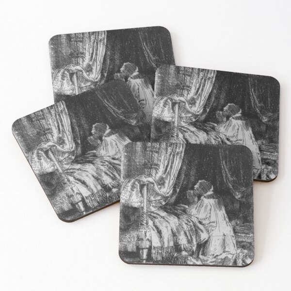 Item preview, David in Prayer - Rembrandt - 1652 designed and sold by CrankyOldDude.
