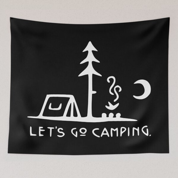 Item preview, Let's go camping designed and sold by TShirtsByMs.
