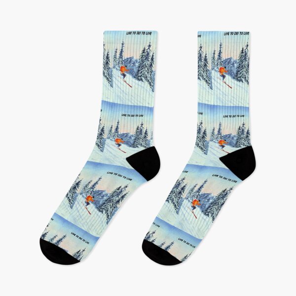 Item preview, LIVE TO SKI TO LIVE  designed and sold by William Holkham.