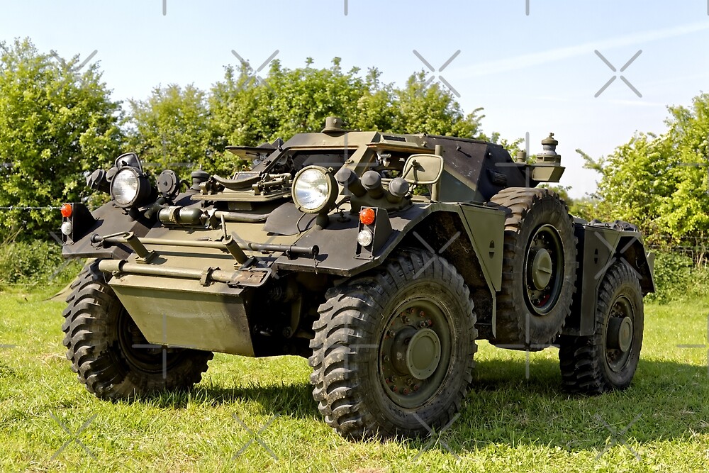 British Army Ferret Armoured Car By Andrew Harker Redbubble