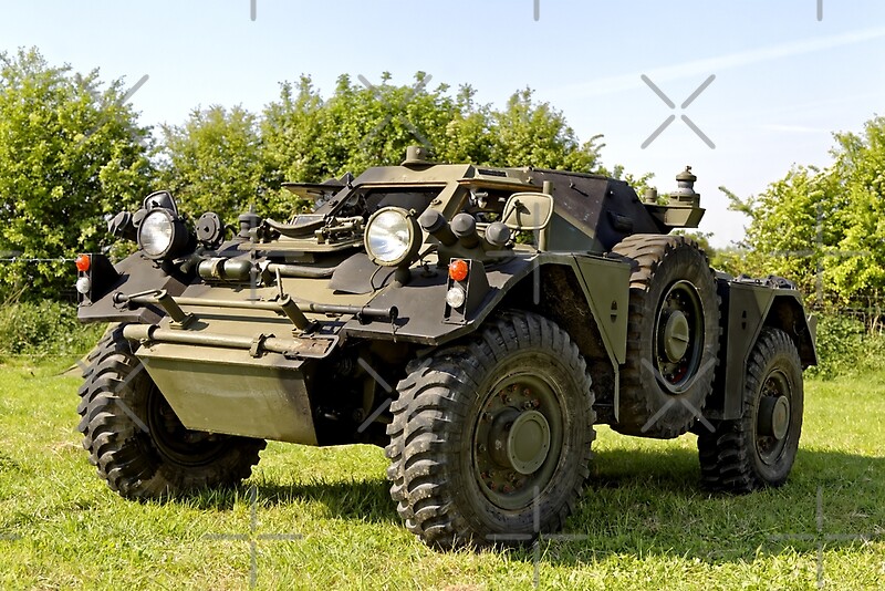 "British Army Ferret Armoured Car " by Andrew Harker "British Army Ferret Armoured Car " by Andrew Harker