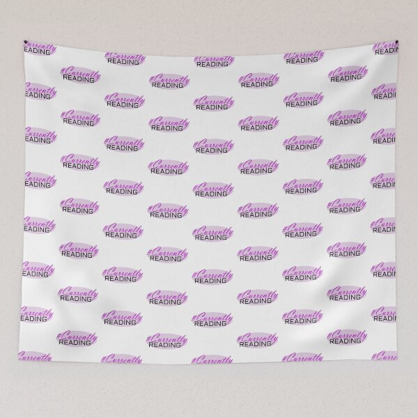 Item preview, #CurrentlyReading (Purple) designed and sold by Cosmic Cutenesss.