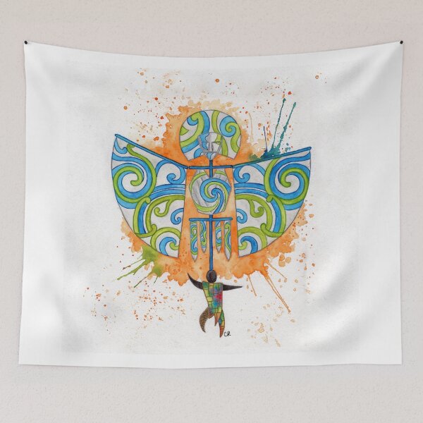 Item preview, Aztec Man designed and sold by ChristieCoxArt.