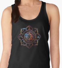 Om Lotus Flower Yoga Poses Women's Tank Top