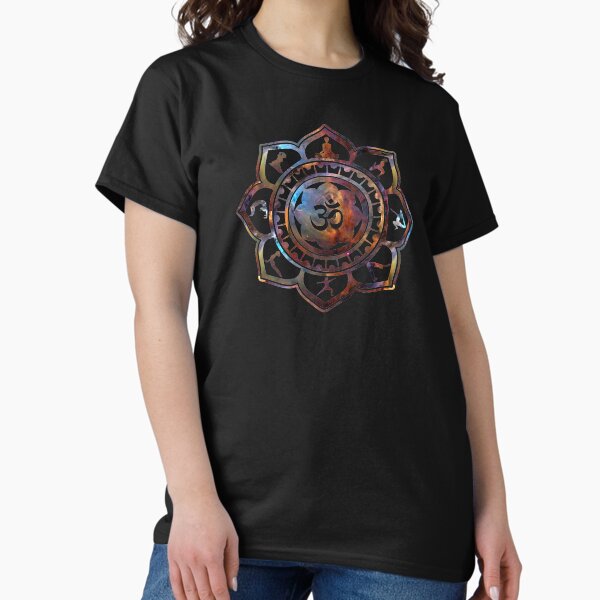 Item preview, Om Lotus Flower Yoga Poses designed and sold by EthosWear.