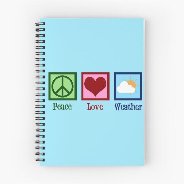 Item preview, Peace Love Weather designed and sold by Epic Love Designs.