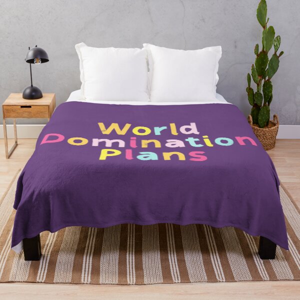 Item preview, World Domination Plans designed and sold by Anna Grunduls.