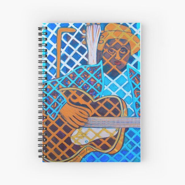 Blues Guitar: Nine Strings Spiral Notebook