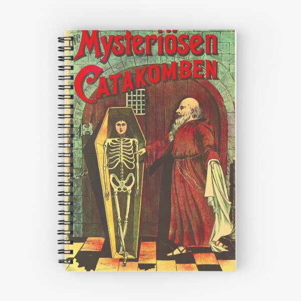 Item preview, The Mysterious Catacombs German Poster designed and sold by karwilberevivalcollection.