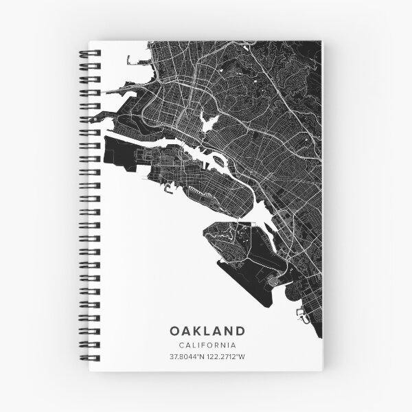 Item preview, Oakland California Map  designed and sold by Kara515.