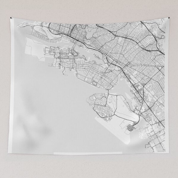 Item preview, Oakland California Map designed and sold by Kara515.