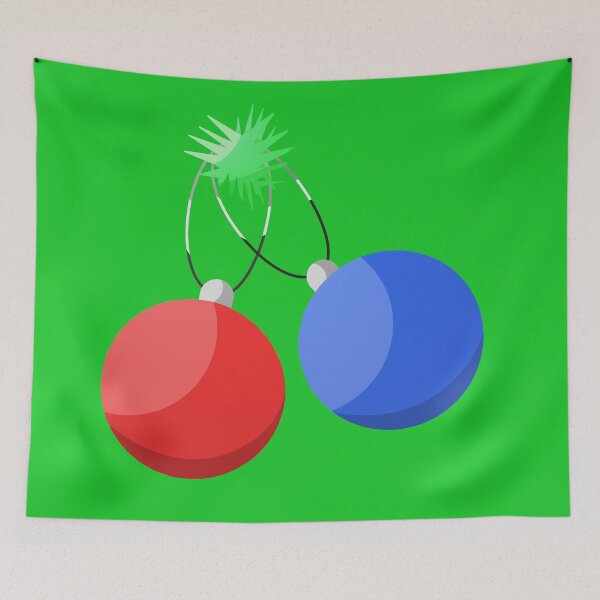 Item preview, Christmas baubles mask designed and sold by samuelobrown.