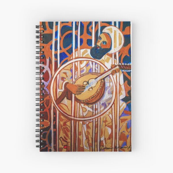 Oud: Eleven Strings Spiral Notebook