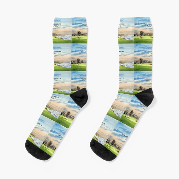 Item preview, Pebble Beach Golf Course 18th Green - Eat Sleep Dream Play Golf designed and sold by William Holkham.
