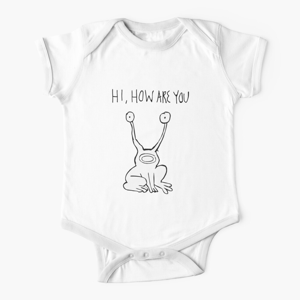 Hi How Are You| Daniel Johnston Baby One-Piece