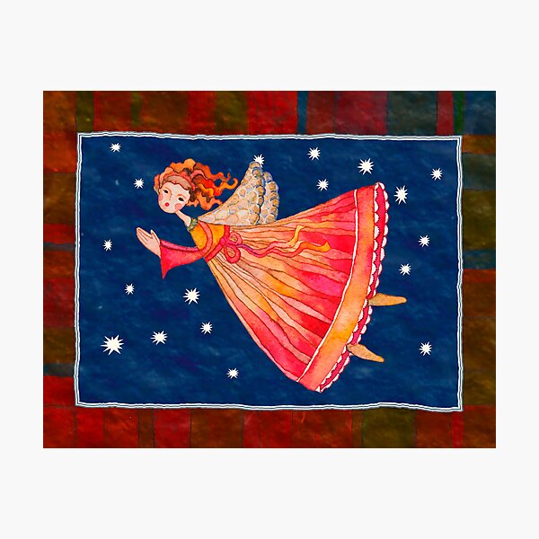 Christmas Angel Photographic Print