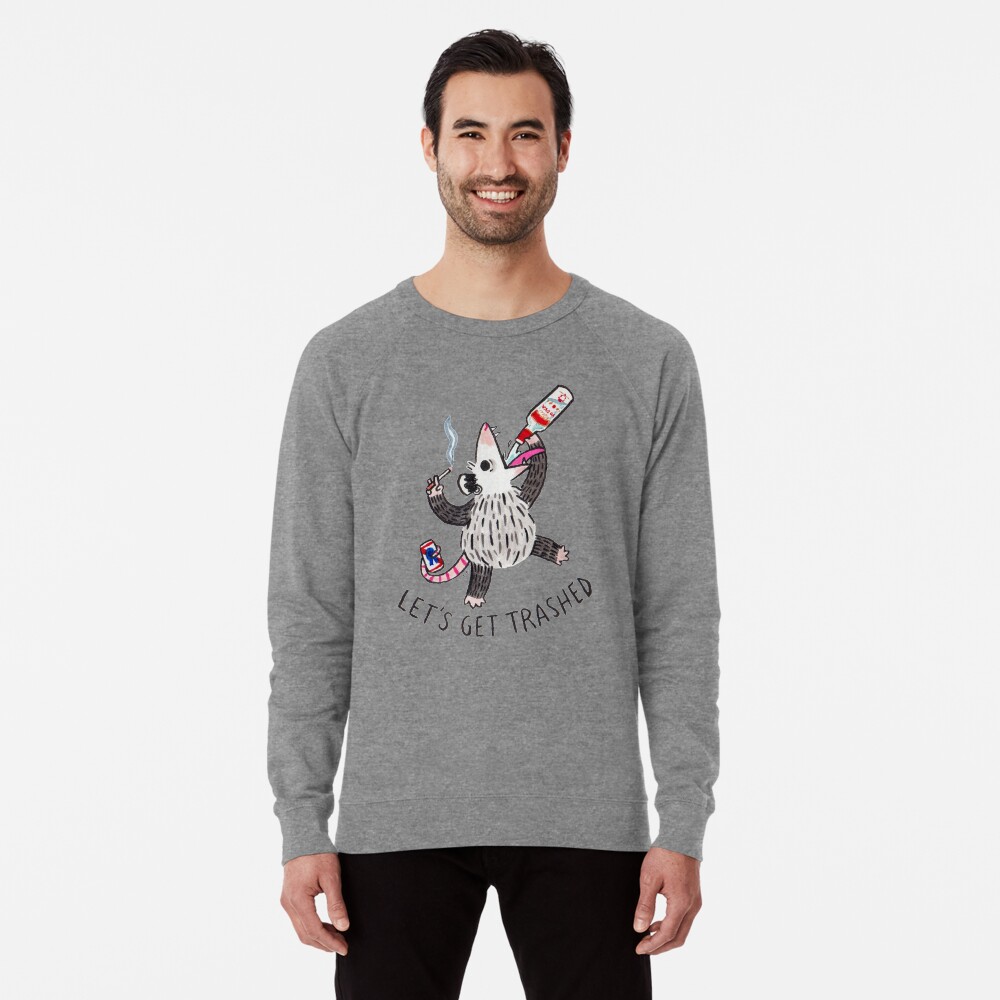 Item preview, Lightweight Sweatshirt designed and sold by possum-mood.