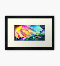 The Wind Rises - "Just like the Wind" Framed Print