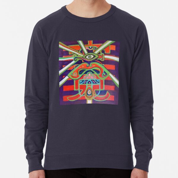 Hexagram 14: Ta Yu (Wealth) Lightweight Sweatshirt