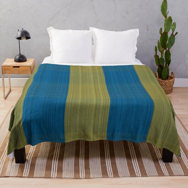 Item preview, Blue / Yellow / Green "Fabric" lines pattern designed and sold by wagnerps.