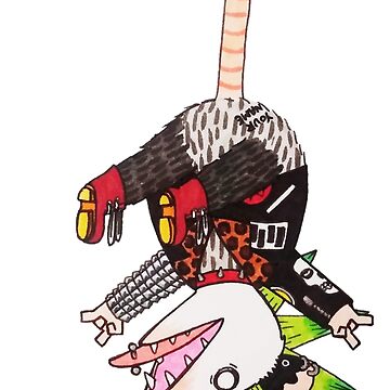 Artwork thumbnail, Punk Possum by possum-mood