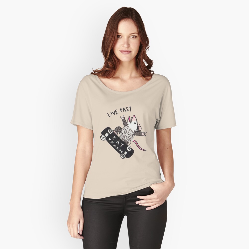 Item preview, Relaxed Fit T-Shirt designed and sold by possum-mood.