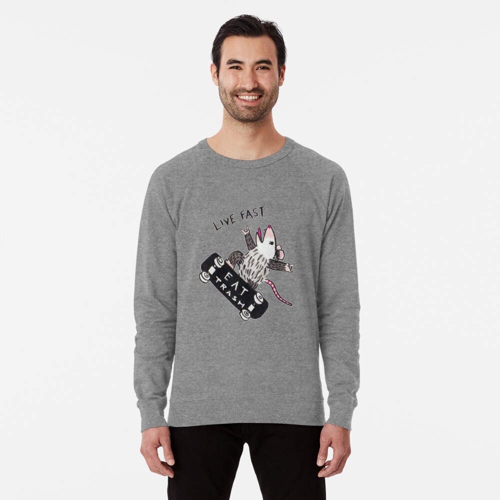 Item preview, Lightweight Sweatshirt designed and sold by possum-mood.