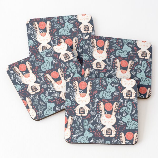 Item preview, Cute Lemon Bunny in Blue designed and sold by Kind Mode Store.