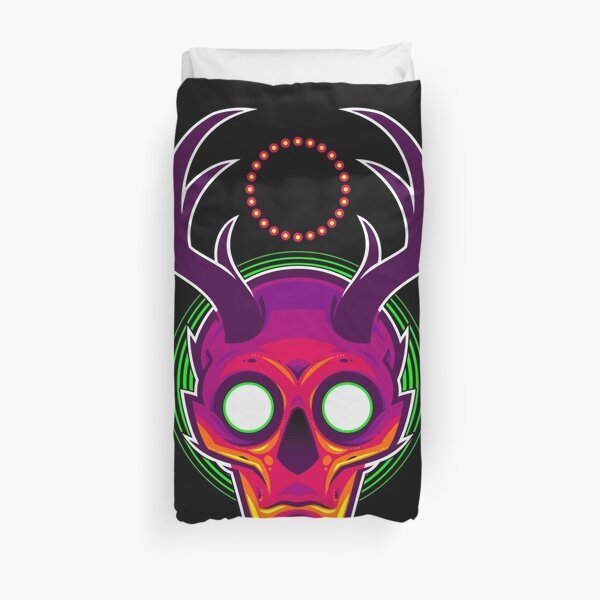 Antler Horror Duvet Cover