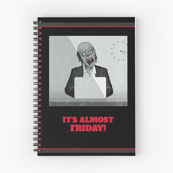 Item preview, It's Almost Friday Zombie designed and sold by modernzen.