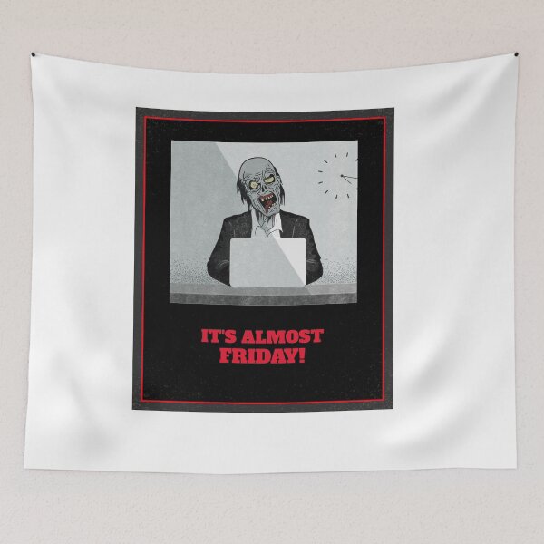 Item preview, It's Almost Friday Zombie designed and sold by modernzen.