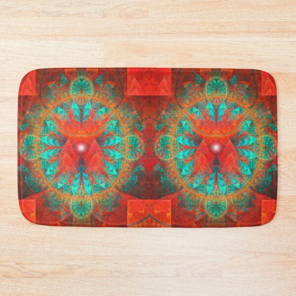 Item preview, Fire Turquoise Fractal by Cesca Veo designed and sold by cescaveo.