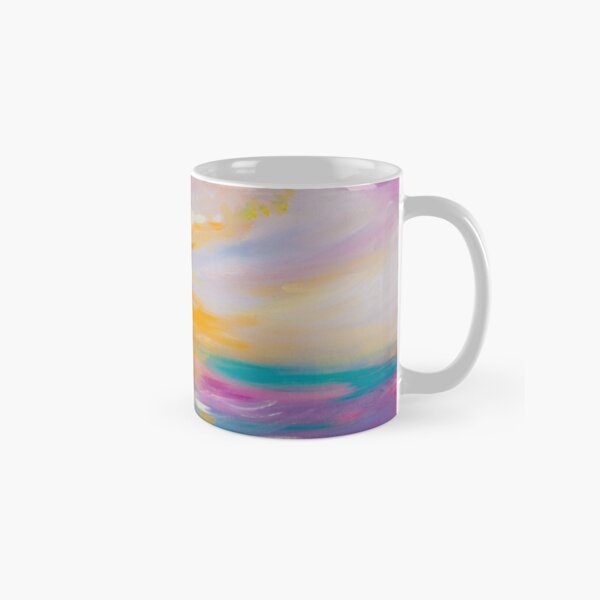 Pink Turquoise Pastel Classic Mug