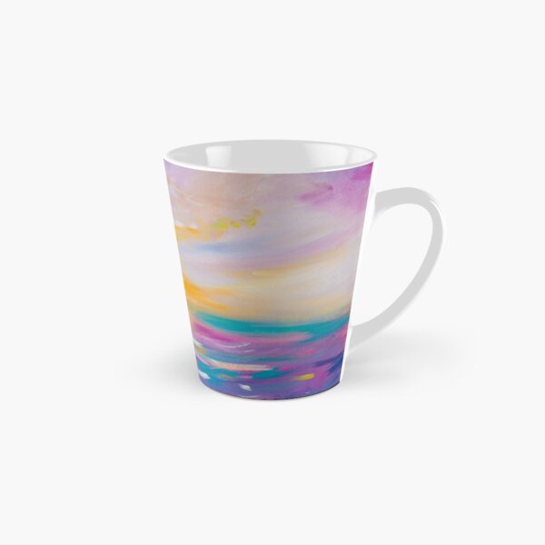 Pink Turquoise Pastel Tall Mug