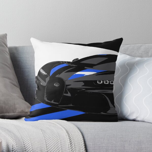 Bugatti Chiron Super Sport 300+ Throw Pillow