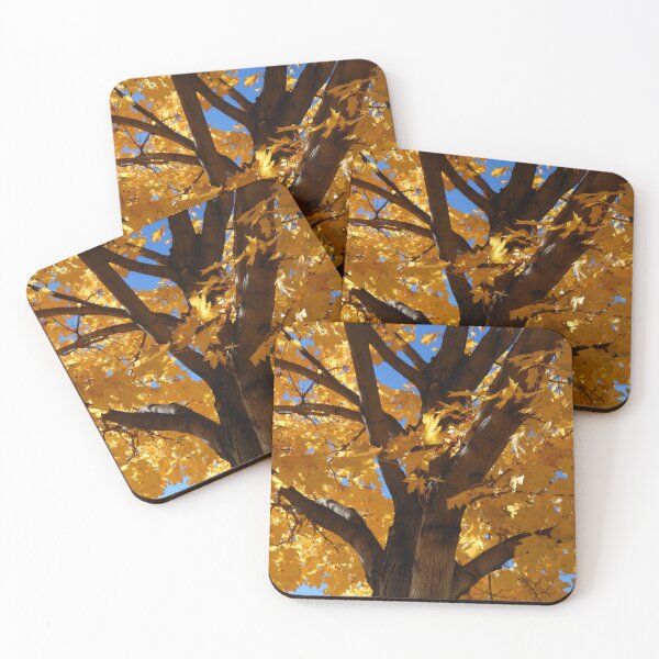 Item preview, Autumn tree, Golden, orange, yellow leaves,  designed and sold by Stephanie  Skeem.
