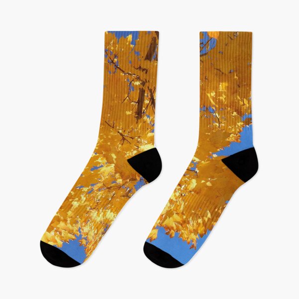 Item preview, Brilliant orange, yellow, autumn leaves,  designed and sold by Stephanie  Skeem.