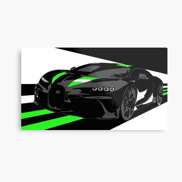 Bugatti Chiron Super Sport 300+ Metal Print