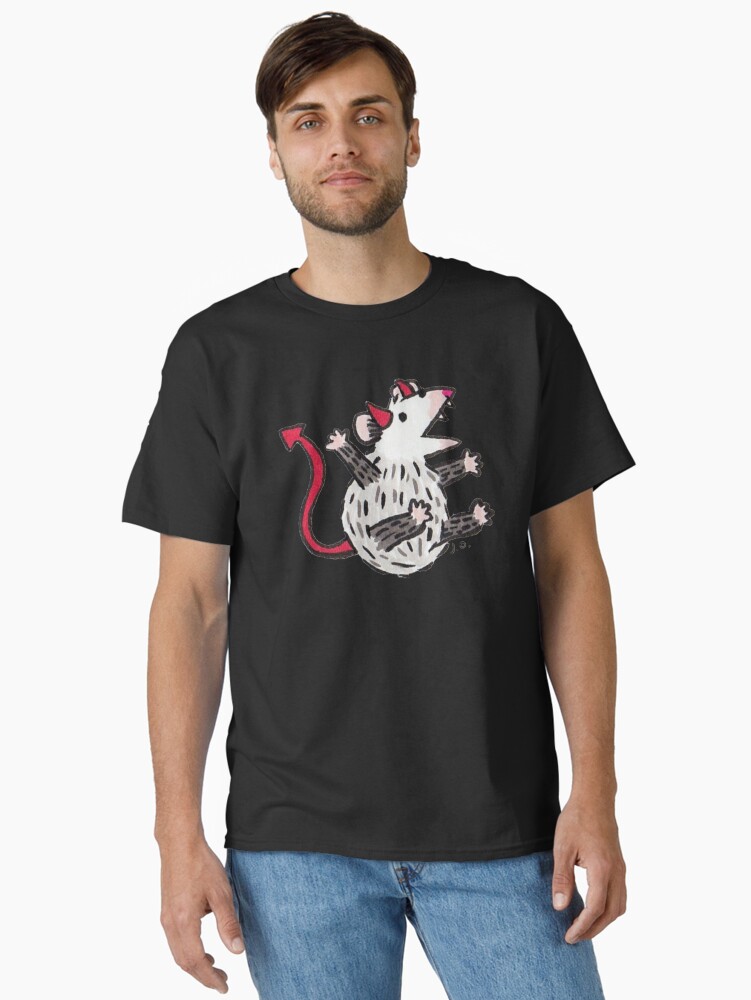 Thumbnail 1 of 7, Classic T-Shirt, Devil Possum designed and sold by possum-mood.